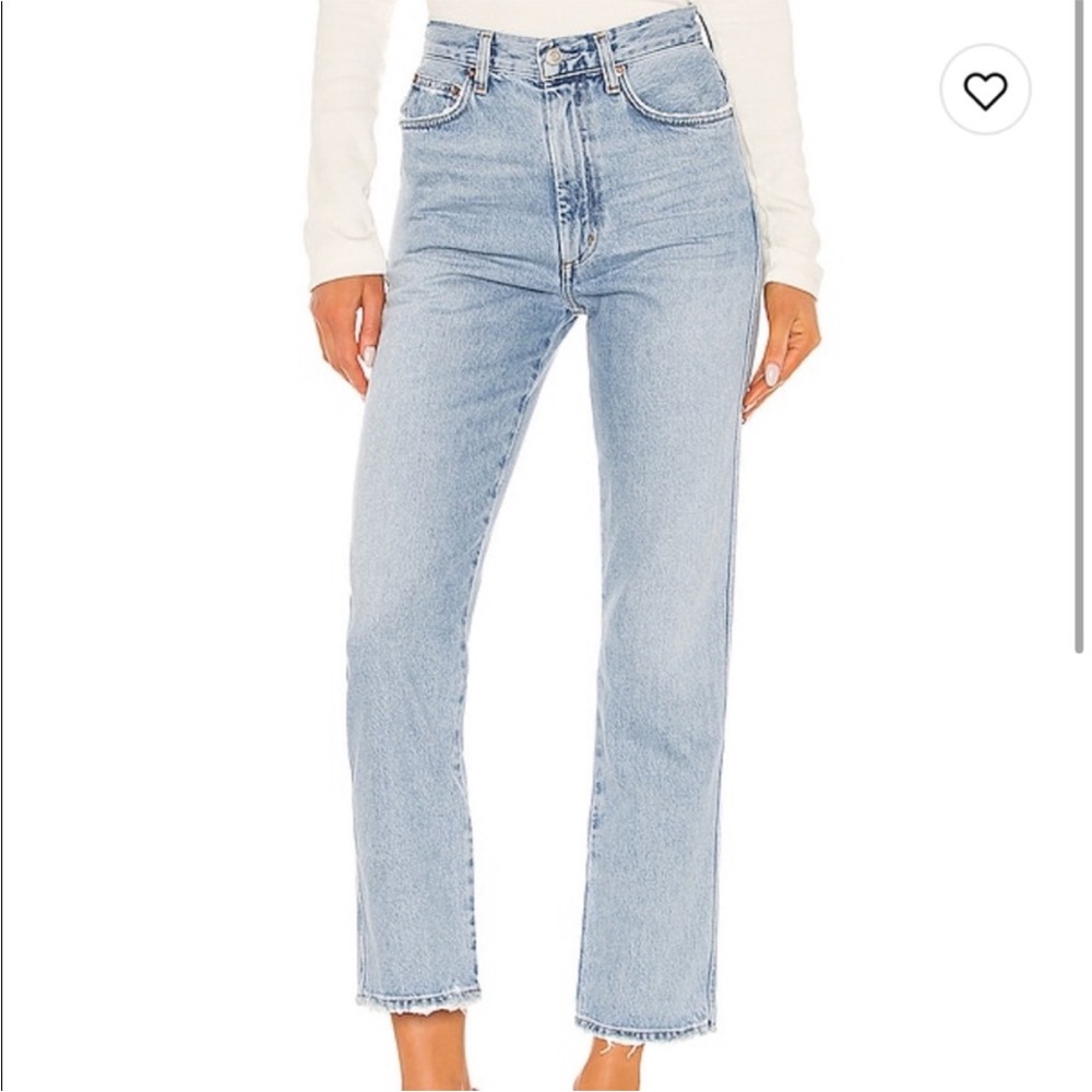 Agolde pinch waist high rise Size 24